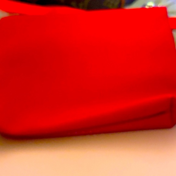 Brand new w tag YSL Beaute Red Pouch - Picture 5 of 9